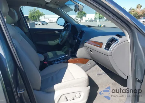 2012 Audi Q5 2.0T Premium from USA, damaged, VIN WA1LFAFP3CA011363